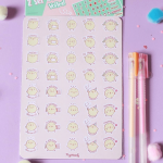 stickers planner y pollito 2