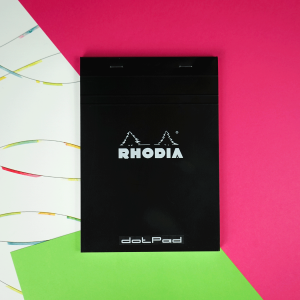 Bloc Rhodia dotPad A5 lettering