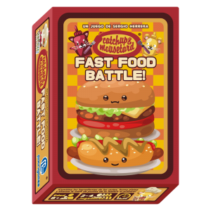 Catchup & Mousetard: Fast Food Battle! - Juego de cartas