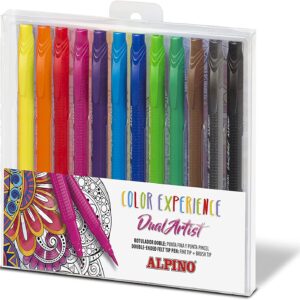 Color Experience Dual Artist Alpino 12 rotuladores