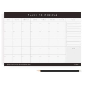 Planificador mensual Charuca