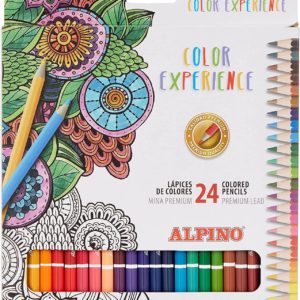 Estuche de 24 Lápices de Colores Alpino Color Experience