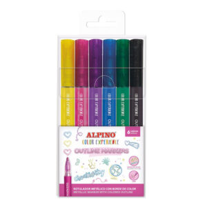 Rotuladores Alpino Outline Markers