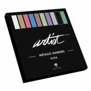 Rotuladores Artist Metallic Markers 10 colores