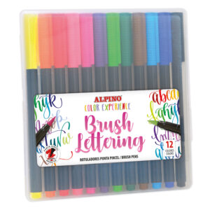 Brush lettering alpino color experience