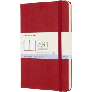 Cuaderno Moleskine Art Collection Sketchbook rojo