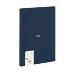 Cuaderno A4 milan encolado – azul líneas (5)
