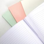 Cuaderno A4 milan encolado – beige líneas (5)