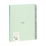 Cuaderno A4 milan – verde líneas (4)