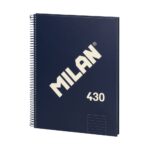 cuaderno milan A$ azul lineas (2)