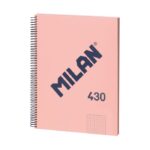 cuaderno milan a 4 rosa cuadros (2)