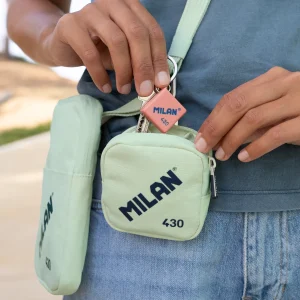 Monedero pequeño goma MILAN 430 since 1918 verde