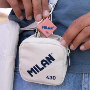 Monedero pequeño goma MILAN 430 since 1918 blanco