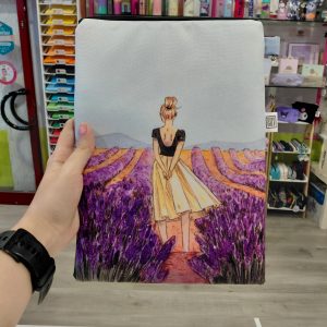Funda de libro Esther Gili - Lavanda 20x28cm