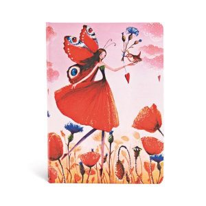 Libreta de Paperblanks Campo de amapolas. Tamaño Midi