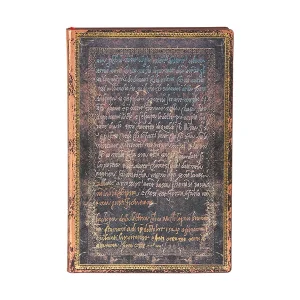 Libreta de Paperblanks Miguel Ángel, escritura a mano. Tamaño Midi