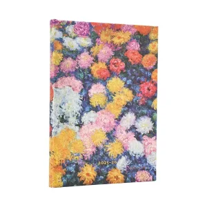 Libreta de Paperblanks Los crisantemos de Monet. Tamaño Midi.