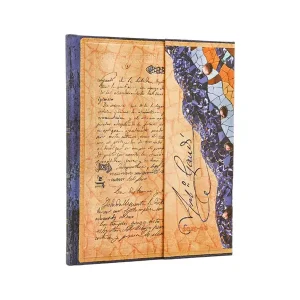 Libreta de Paperblanks Gaudí, El Manuscrito de Reus. Tamaño Ultra.