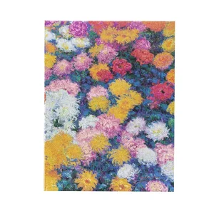 Libreta de Paperblanks Los crisantemos de Monet. Tamaño Ultra.