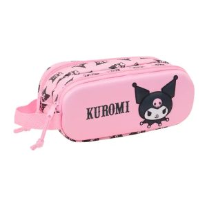 Estuche portatodo doble compartimento Kuromi