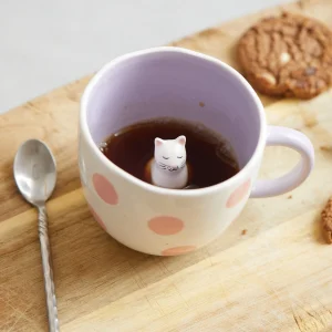 Taza de Cerámica con Gato Escondido Sass & Belle - 350ml