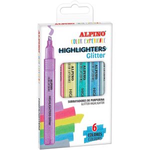 Subrayadores glitter Alpino color experience