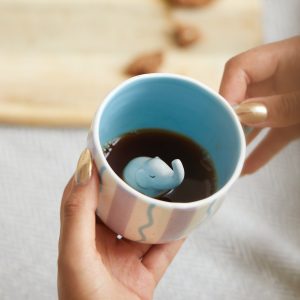 Taza de Cerámica con Elefante Escondido Sass & Belle - 350ml